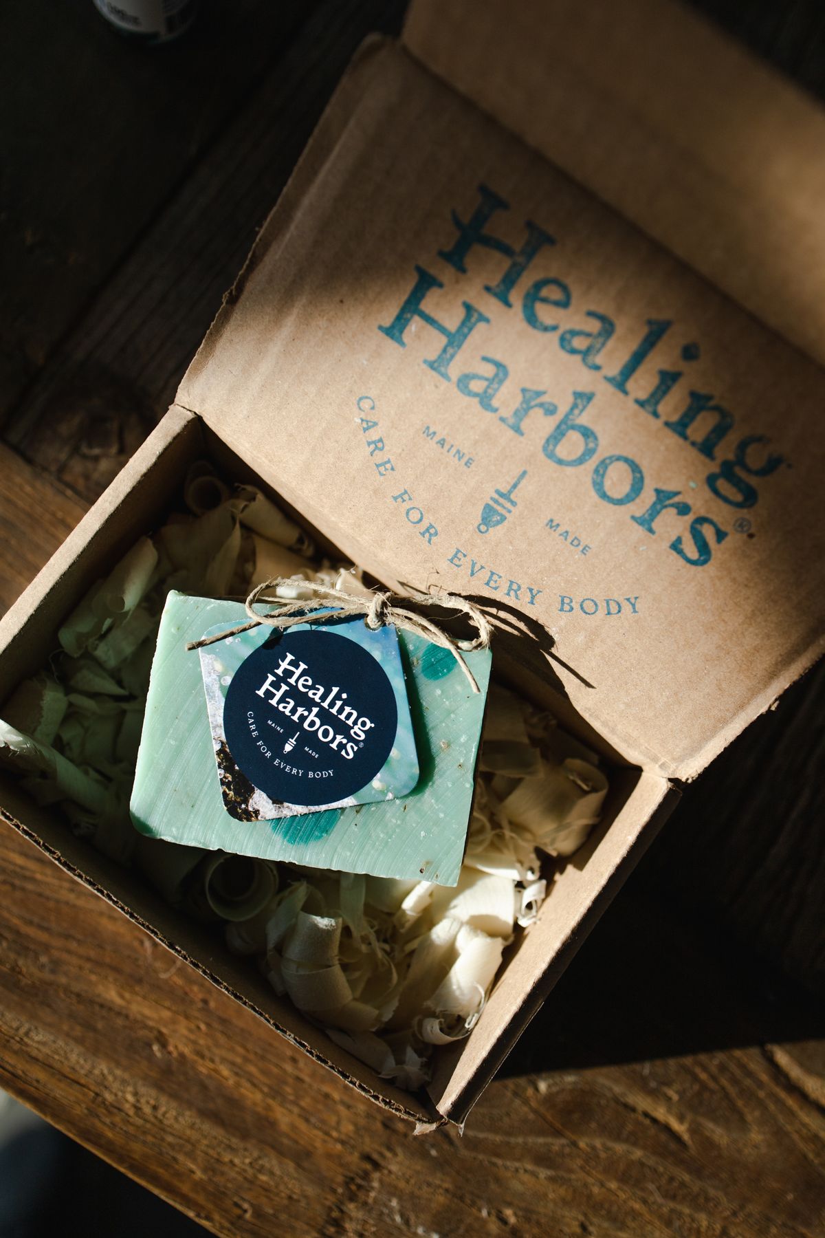 A comforting wellness gift arranged in a box